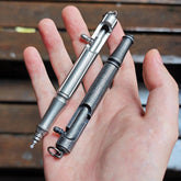 Titanium Alloy Ballpoint Pen Office Working Signature Pen Outdoor EDC Key chain 07FC0E-D4 - KOEEK