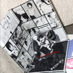 Anime Chainsaw Man Reze Acrylic Desktop Stand Collection Decor Gift 07FC0E-D4 - KOEEK