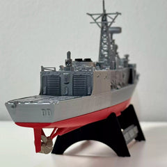 1/350 USS OLIVER HAZARD PERRY Guided Missile Frigate Model Kit Unassembled 07FC0E-D4 - KOEEK