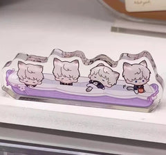Love and Deepspace Cat Meow Q Ver Acrylic Stand Figure Decor Model Acrylic Tile 07FC0E-D4 - KOEEK
