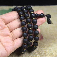 Vietnamese Agarwood Bead Bracelet 10mm Old Material Water Sink Agarwood 07FC0E-D4 - KOEEK