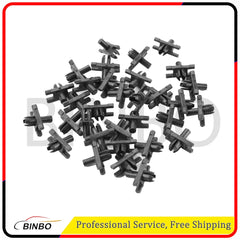 50 Pcs For BMW E10 1602 2002 2002Tii Body Side Moulding Clips Upper Belt Molding 07FC0E-D4 - KOEEK