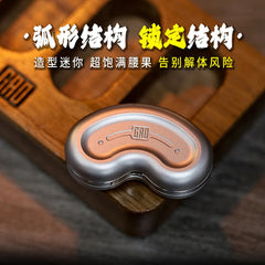 EDC Titanium Alloy Stainless Steel Push Slider Mechanical Intensive Toys Tools 07FC0E-D4 - KOEEK