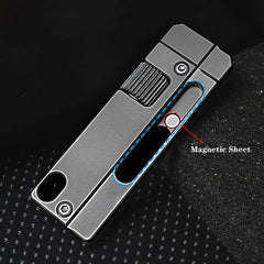 EDC Titanium Alloy Multi Tools Adjustable Wrench Pocket with Bit Holder Keychain 07FC0E-D4 - KOEEK