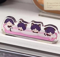 Love and Deepspace Cat Meow Q Ver Acrylic Stand Figure Decor Model Acrylic Tile 07FC0E-D4 - KOEEK