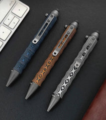 G10 Aluminum Alloy Ballpoint Pen with Stylus Tip Touch Screen EDC Writing Pen 07FC0E-D4 - KOEEK