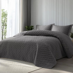 Quilts Queen Size - Lightweight Bedspreads Queen Size with Basket Weave Pattern 07FC0E-D4 - KOEEK