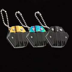 EDC Multi Tools Mini Portable Gadget 14-in-1 Pocket Multi Tool Keychain Key Ring 07FC0E-D4 - KOEEK