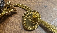 LENOX 2011 Annual Christmas Ball Ornament Porcelain Gold Garland Swag - MINT LENOX - KOEEK