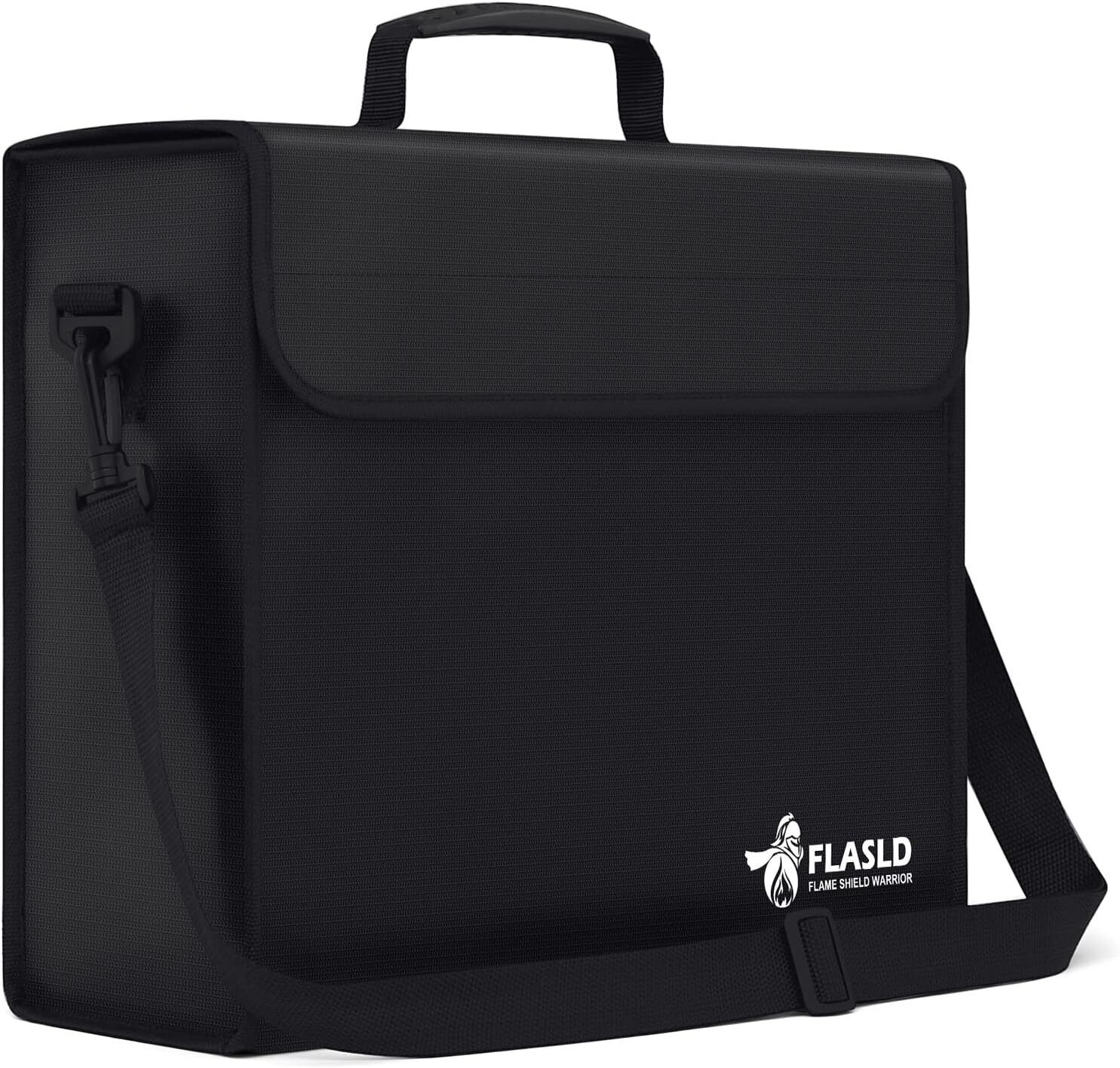 new FLASLD Fireproof Document & Money Bags, Large Bag-15x12x5” FLASLD - KOEEK