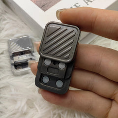 Push Card Mini CP3 Magnetic Slider EDC Fidget Slider Metal ADHD Anti Stress Gift 07FC0E-D4 - KOEEK