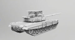 3D Printing 1/72 Russian T72B main battle tank Model Unpainted 07FC0E-D4 - KOEEK