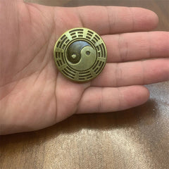 Haptic Coin Fidget Clicker Metal Slider Push Card Pocket EDC Toy Gift for Aults 07FC0E-D4 - KOEEK