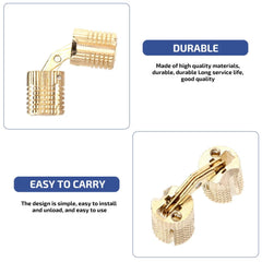 2pcs Opening Angle Cabinet Hinges Concealed Box Hinges Hand Craft 07FC0E-D4 - KOEEK