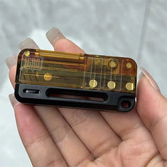 Bullet Loading Push EDC Fidget Slider Plastic Fidget Toy Mechanical Magnetic Toy 07FC0E-D4 - KOEEK