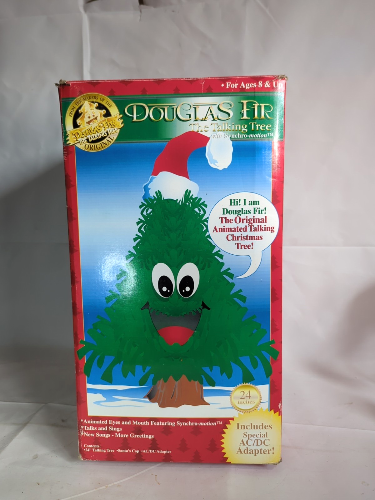 *Read* Gemmy 1996 Douglas The Talking Fir 2’ Animated Singing Christmas Tree 07FC0E-D4 - KOEEK
