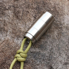 TITANER Titanium TC4 Outdoor EDC Survival Waterproof Box Travel Pill Case Tool 07FC0E-D4 - KOEEK