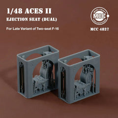 MCC 4827 1/48 ACES II Ejection Seats Late (Dual) For F-16 (2pcs) MCC - KOEEK