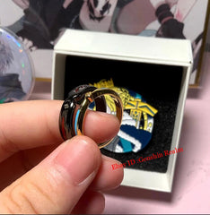 Anime Fate/stay night Altria Cosplay Pledge Finger Ring Couples Pair Rings 07FC0E-D4 - KOEEK