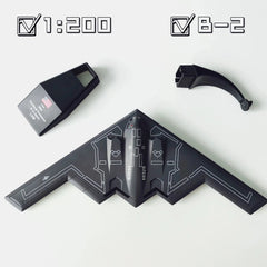 1/200 B-2 Spirit Stealth Bomber Diecast Model Finished Display Stand 07FC0E-D4 - KOEEK