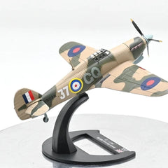 1:72 WW2 RAF Hawker Hurricane Fighter Aircraft Model Diecast Military Collection 07FC0E-D4 - KOEEK