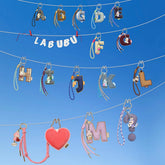 Authentic Hot The Monsters Pin For Love Series- Letter Pendant Blind Box (A-M) 07FC0E-D4 - KOEEK