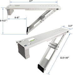 Window Air Conditioner Support Bracket Heavy Duty, Up to 165 lbs 07FC0E-D4 - KOEEK