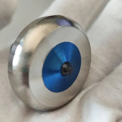 Titanium+Stainless Steel Spinning Top Finger Spinner Ceramic Bead Fidget EDC Toy 07FC0E-D4 - KOEEK