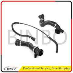 4PCS Lower Upper Radiator Coolant Hose + Vent Line Hose Set For BMW 325i 328i 07FC0E-D4 - KOEEK