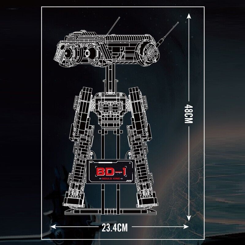 new Mould King 21052 Star Plan Robot BD-1 Model Building Block Adult Toy Gift UCS MOULD KING - KOEEK