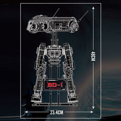 new Mould King 21052 Star Plan Robot BD-1 Model Building Block Adult Toy Gift UCS MOULD KING - KOEEK