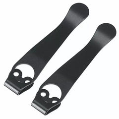 EDC2pcs Titanium Deep Carry Pocket Clip For Spyderco Para 2, 3 Endura 4 and More 07FC0E-D4 - KOEEK