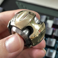 Noise Brass Fidget Spinner EDC Adult Metal Hand Spinner Fidget Toys ADHD Tool 07FC0E-D4 - KOEEK