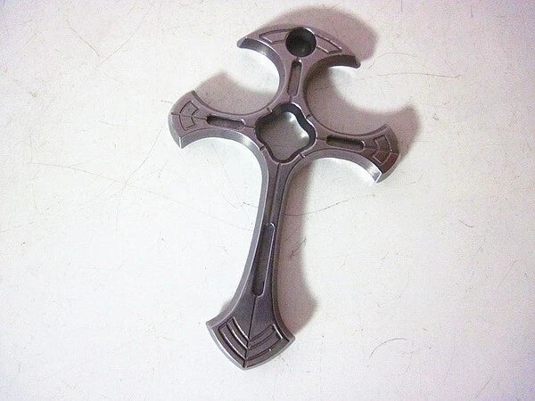 Hot High Chromium Steel Cross Keychain Necklace Men's Decorative Pendant EDC 07FC0E-D4 - KOEEK