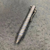 Titanium Alloy Flame Practical Pocket Ball Pen Portable Signature Pen EDC 07FC0E-D4 - KOEEK
