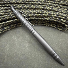 Titanium Alloy Pocket Ballpoint Pen Office Stationery Outdoor Record Pen EDC 07FC0E-D4 - KOEEK