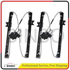 2x Rear Power Window Regulator With Motor For Land Rover Range Rover 2013-2018 07FC0E-D4 - KOEEK