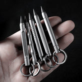 Mini EDC Titanium Alloy Pencil With Collection Writing Portable Outdoor Tool 07FC0E-D4 - KOEEK