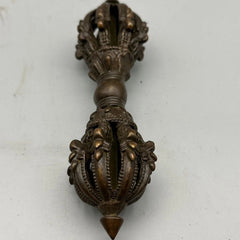 Tibetan Vajra Dorje Ritual Tool Five Prong Brass Tantric Buddhist 07FC0E-D4 - KOEEK