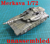 1/72 Israel Merkava Main Battle Tank Plastic Painted Unassembled Model 07FC0E-D4 - KOEEK