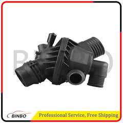Engine Coolant Thermostat Housing For BMW X3 F25 35iX X4 F26 35iX M40iX 3.0L 07FC0E-D4 - KOEEK