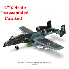 1/72 US A-10C Thunderbolt II “Blacksnakes” Fighter Plastic Painted Unassembled 07FC0E-D4 - KOEEK