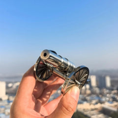 Stainless steel Handicrafts Retro European artillery Model EDC Toy 07FC0E-D4 - KOEEK