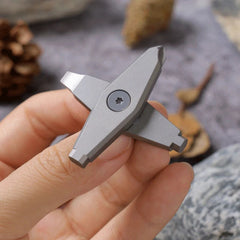 Mini Titanium Alloy Rotate Multi Tools Pry Bar Crowbar Portable EDC Keychain 07FC0E-D4 - KOEEK