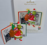 2007 Hallmark Ornament 50 YEARS OF SANTY CLAUS How Grinch Stole Christmas H72 HALLMARK - KOEEK