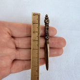 2.5"Tibetan Copper Diamond Pendant Accessory Buddhism Blessing Amulet Collection 07FC0E-D4 - KOEEK