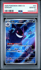 2025 Pokemon S-Chinese Gem Pack Vol.3 CBB3C 03 07/07 Gengar PSA 10 GEM MT 07FC0E-D4 - KOEEK