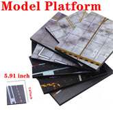 5.9x7.8 inch Fighter Tank aircraft carrier helicopter Model platform wood 07FC0E-D4 - KOEEK