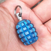 Titanium Begleri Knife Lanyard DIY Beads Keychain Decoration EDC Tool Pendants 07FC0E-D4 - KOEEK