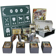 440PCS San Guo Sha Cards 三国杀豪华精装版军争标准正版 含风火林山军争+一将成名合集+8神将+SP武将等 2018珍藏版全塑封 07FC0E-D4 - KOEEK